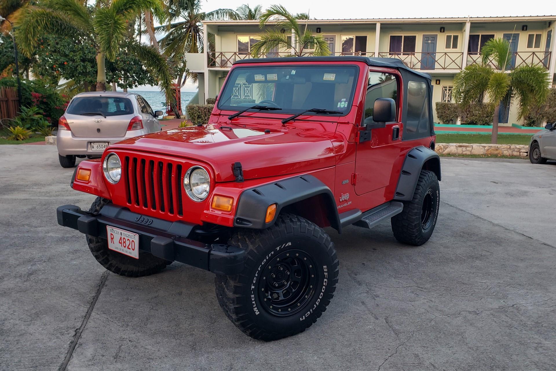 Jeep 2 Door Bigs Car Rental Antigua Rental Cars
