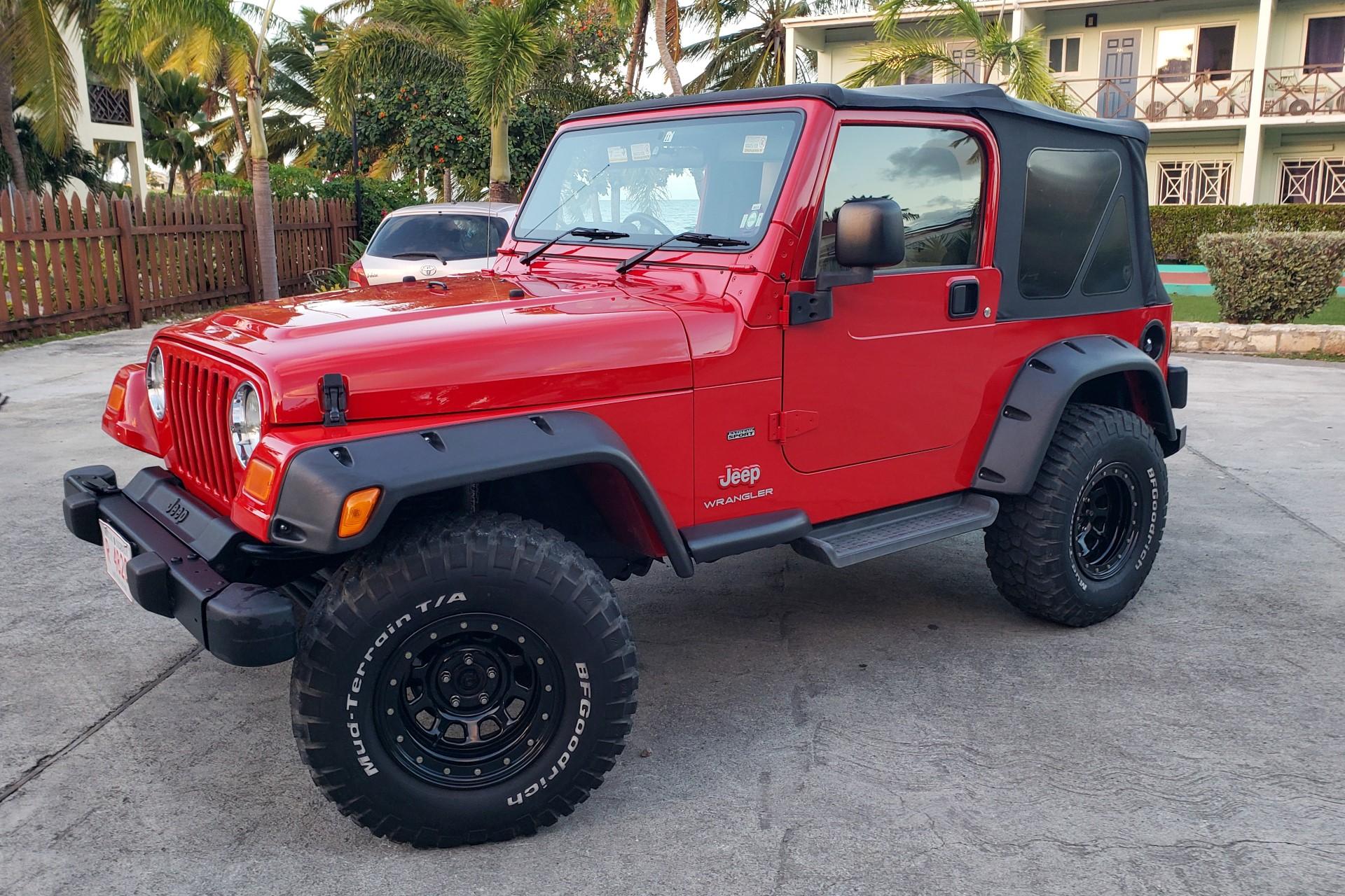 Jeep 2 Door Bigs Car Rental Antigua Rental Cars