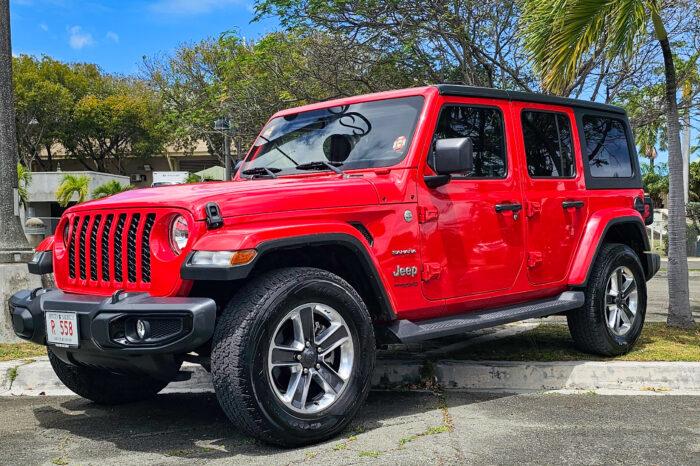 Jeep Wrangler – 4 door – RL Rentals (Antigua)