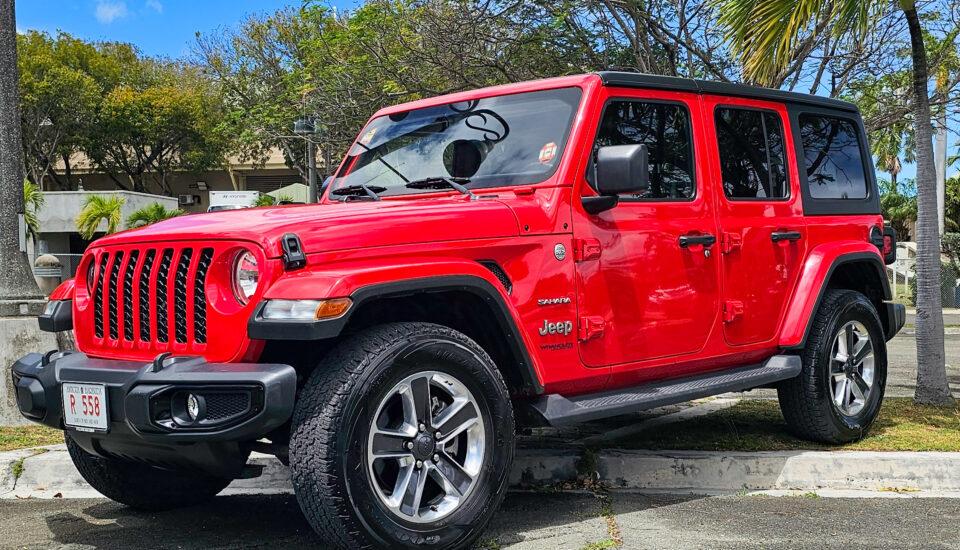 Jeep Wrangler – 4 door – RL Rentals (Antigua)