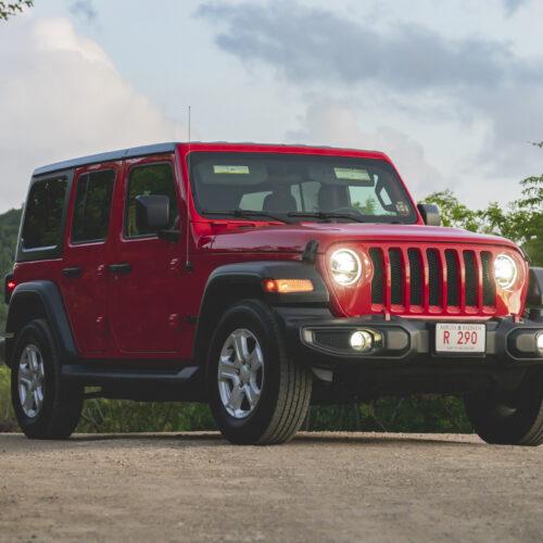 Jeep 4 Door Down West Car Rentals